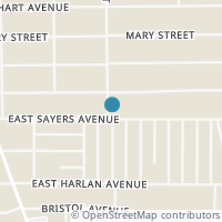 Map location of 303 E Sayers Ave, San Antonio TX 78214