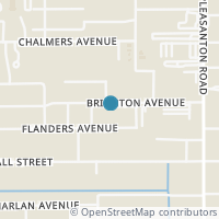 Map location of 326 Brighton, San Antonio TX 78214