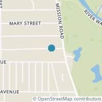 Map location of 454 E Young, San Antonio, TX 78214