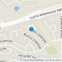Map location of 5519 RED CYN, San Antonio, TX 78252