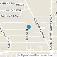 Map location of 4918 TEE ST, San Antonio, TX 78222