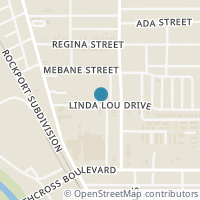 Map location of 125 Linda Lou Dr, San Antonio TX 78223