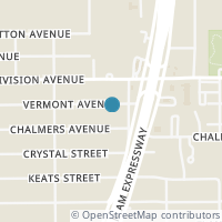 Map location of 814 Vermont St #104327, San Antonio TX 78211