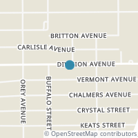 Map location of 842 Division Ave, San Antonio TX 78225