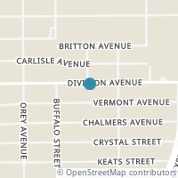 Map location of 834 Division Ave #36, San Antonio TX 78225