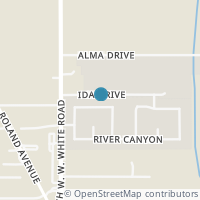 Map location of 4607 Texas Riv, San Antonio TX 78222