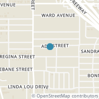 Map location of 334 Ada St, San Antonio TX 78223