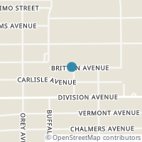 Map location of 902 Britton Ave, San Antonio, TX 78225