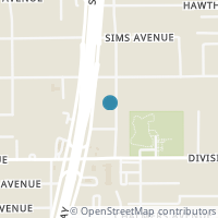 Map location of 731 Rochambeau, San Antonio TX 78214