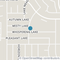 Map location of 6003 Whispering Lake St, San Antonio TX 78222