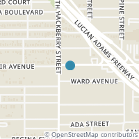 Map location of 314 Fair Ave, San Antonio TX 78223