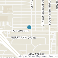 Map location of 831 FAIR AVE, San Antonio, TX 78223