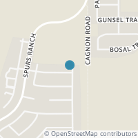 Map location of 11103 Evening Bell, San Antonio TX 78245