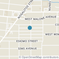 Map location of 1103 W Winnipeg Ave, San Antonio, TX 78225