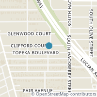 Map location of 248 CLIFFORD CT, San Antonio, TX 78210