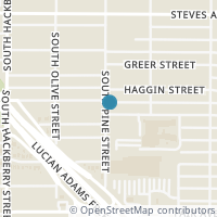 Map location of 301 Astor St, San Antonio, TX 78210