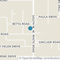 Map location of 2345 S WW White Rd, San Antonio TX 78222