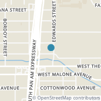 Map location of 507 Prado St, San Antonio TX 78204