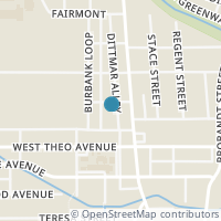 Map location of 120 Elsie Ave, San Antonio TX 78204