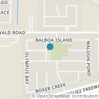 Map location of 4222 Buckhorn Bayou, San Antonio, TX 78245