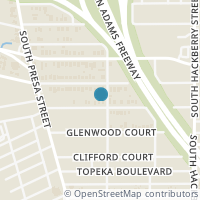 Map location of 159 Rockwood Ct, San Antonio TX 78210