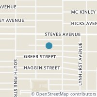 Map location of 426 Vanderbilt St, San Antonio, TX 78210