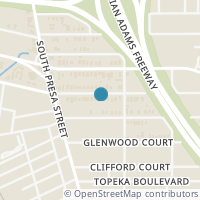 Map location of 144 Arlington Ct, San Antonio TX 78210