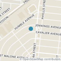 Map location of 715 Cavalier Ave, San Antonio TX 78225