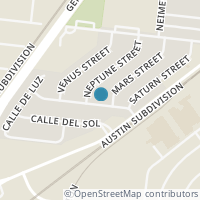 Map location of 2111 Jupiter St, San Antonio, TX 78226