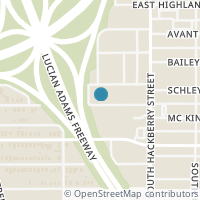 Map location of 739 MCKINLEY AVE, San Antonio, TX 78210