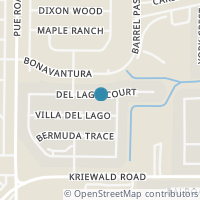 Map location of 10120 DEL LAGO CT, San Antonio, TX 78245