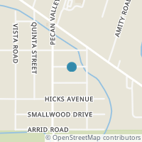 Map location of 3426 Gateway Dr, San Antonio TX 78210