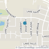 Map location of 2623 LAKELEDGE ST, San Antonio, TX 78222