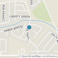 Map location of 3706 Krie Trail, San Antonio, TX 78245