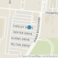 Map location of 126 CHESLEY DR, San Antonio, TX 78226