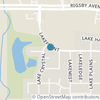 Map location of 5690 Lakefront St, San Antonio TX 78222