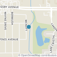 Map location of 2518 Mcnutt St, San Antonio TX 78222
