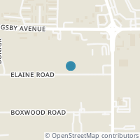 Map location of 219 ELAINE RD, San Antonio, TX 78222