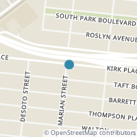 Map location of 358 KIRK PL, San Antonio, TX 78225