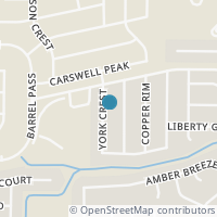 Map location of 3503 York Crest, San Antonio, TX 78245