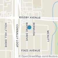 Map location of 2434 Wayne Dr, San Antonio, TX 78222
