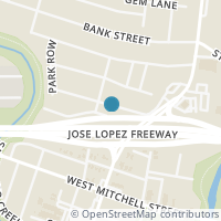 Map location of 158 Carle Ave, San Antonio TX 78204