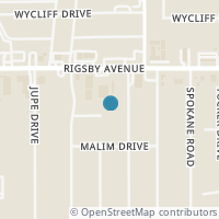 Map location of 4719 Debbie Dr, San Antonio, TX 78222