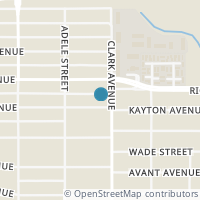Map location of 1235 Kayton Ave, San Antonio TX 78210
