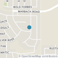 Map location of 2943 Thunder Gulch, San Antonio TX 78245