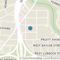 Map location of 323 Givens Ave, San Antonio TX 78204