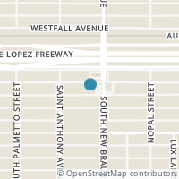 Map location of 632 E Drexel Ave, San Antonio TX 78210