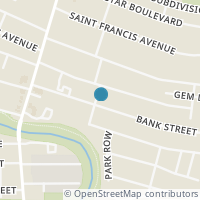 Map location of 201 Bank St, San Antonio TX 78204