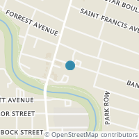 Map location of 120 Bank St, San Antonio TX 78204