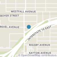 Map location of 108 E Drexel Ave, San Antonio TX 78210